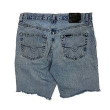 Load image into Gallery viewer, Harley Davidson Raw Hem Denim Shorts - Size 34&quot;
