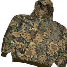 Load image into Gallery viewer, Realtree Camo Hooded Henley - Size M
