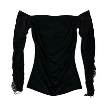 Load image into Gallery viewer, Women&#39;s X:S Strapless Beaded Long Sleeve Blouse - Size XS
