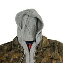 Load image into Gallery viewer, Real Tree Camo Faux Hoodie Combo Jacket - Size XL

