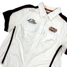 Load image into Gallery viewer, Harley Davidson Screamin&#39; Eagle Mechanic Shirt - Size M/L

