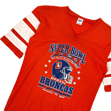 Load image into Gallery viewer, 1988 Superbowl XXII Denver Broncos Jersey Tee - Size L
