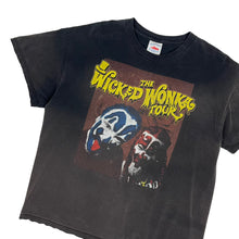 Load image into Gallery viewer, Sun Baked Insane Clown Posse Wicked Wonka Tour Tee - Size XL
