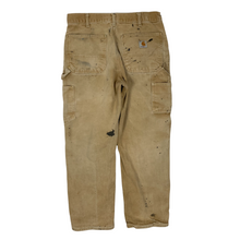 Load image into Gallery viewer, Destroyed Carhartt Dungaree Double Knee Work Pants - Size 31&quot;
