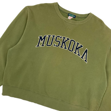 Load image into Gallery viewer, Earth Tone Muskoka Crewneck Sweatshirt - Size L
