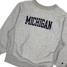 Load image into Gallery viewer, Michigan Champion Reverse Weave Crewneck Sweatshirt - Size L
