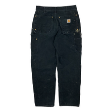 Load image into Gallery viewer, Carhartt USA Made Double Knee Dungaree Work Pants - Size 32&quot;
