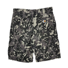 Load image into Gallery viewer, Carhartt Camo Cargo Shorts - Size 34&quot;
