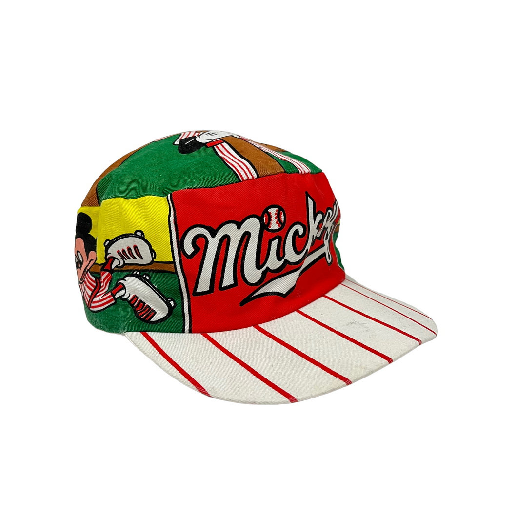 Mickey Baseball Pillbox Hat - O/S