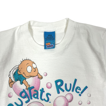 Load image into Gallery viewer, Women&#39;s 1998 Rugrats Rule! Baby Tee - Size XS
