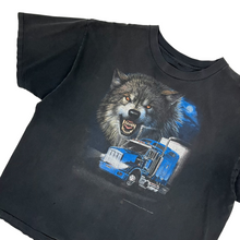 Load image into Gallery viewer, Sun Baked Wolf Trucker Tee - Size XL
