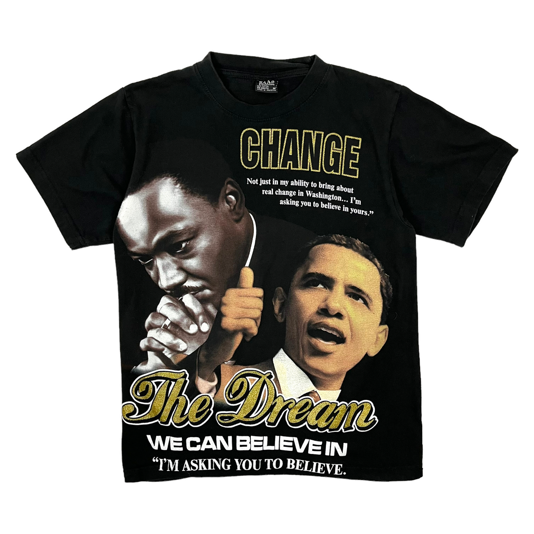 MLK Obama Dream Tee - Size M