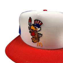 Load image into Gallery viewer, Deadstock 1984 Olympics McDonalds Eagle Trucker Hat - Adjustable
