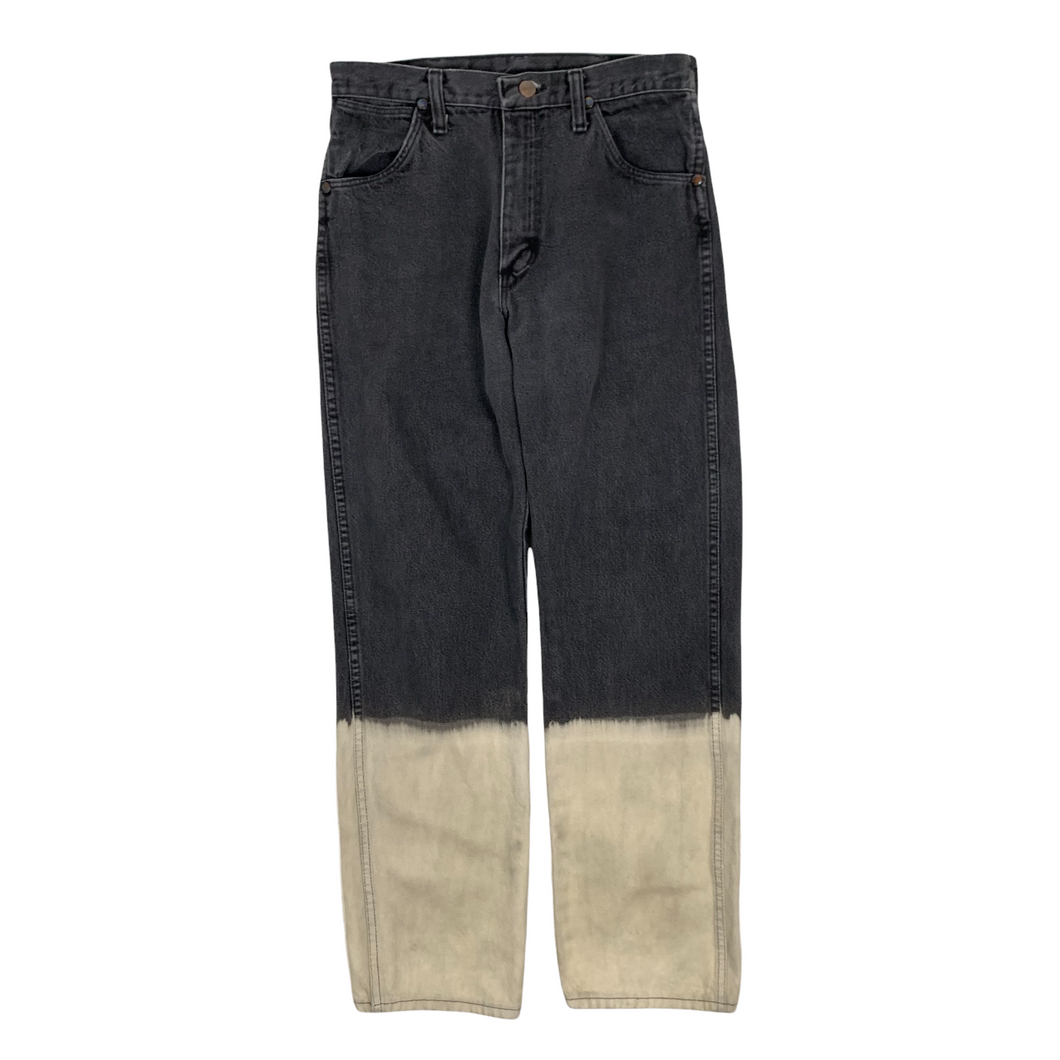 Wrangler Bleach Dipped Denim Jeans - Size 29