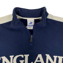 Load image into Gallery viewer, 1998 World Cup England Pullover Quarter Zip Sweatshirt - Size L
