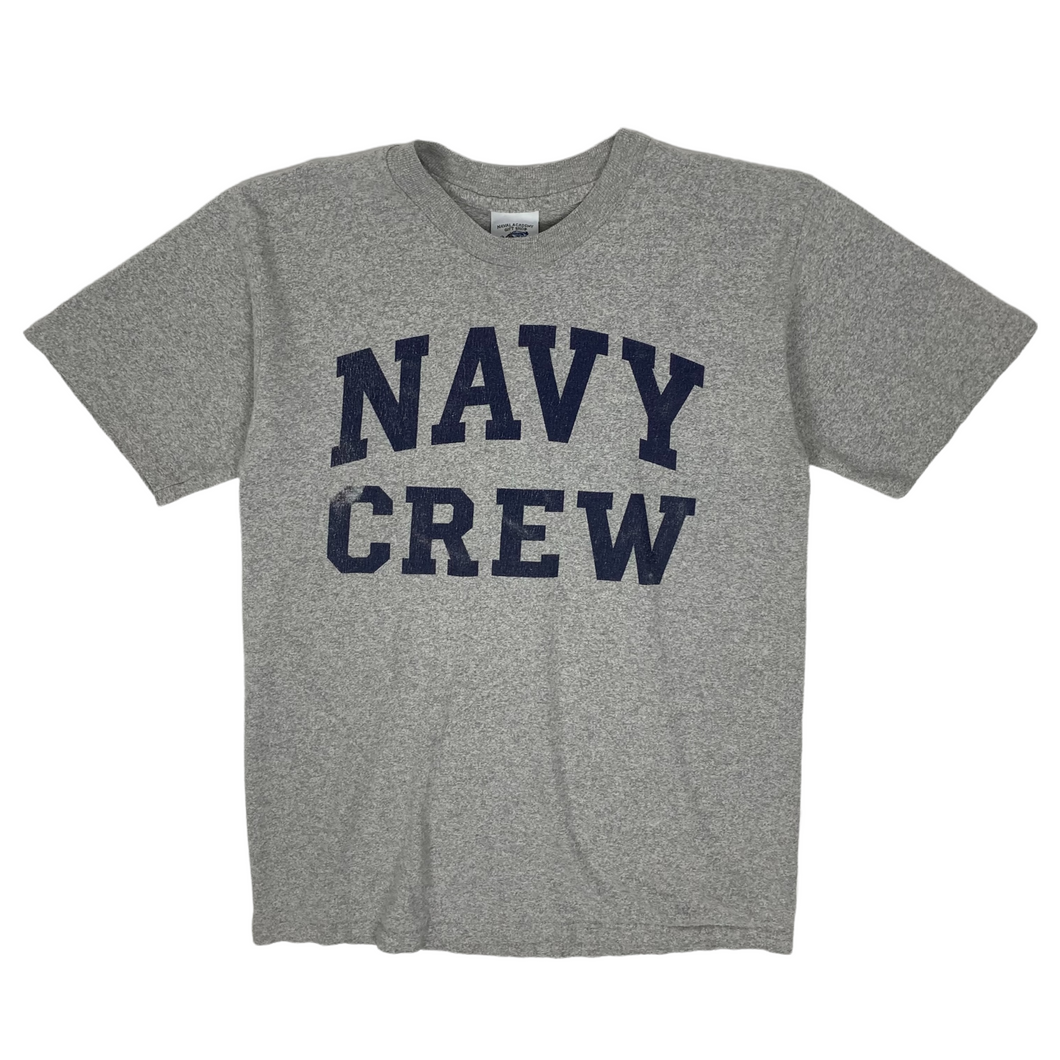 Navy Crew Cut & Sew Tee - Size L