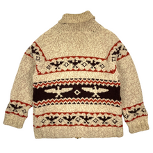 Load image into Gallery viewer, Thunderbird Wool Cowichan Sweater - Size XL
