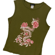Load image into Gallery viewer, Women&#39;s Dragon Cherry Blossom Tank - Size L
