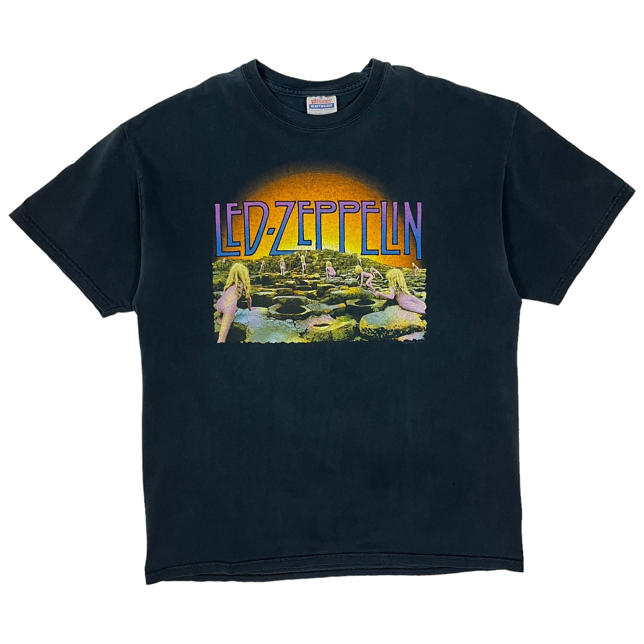 2003 Led Zeppelin Houses Of The Holy Tee - Size L – Snafu Studios