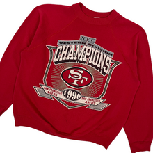 Load image into Gallery viewer, 1990 San Fransisco 49ers Crewneck Sweatshirt - Size M
