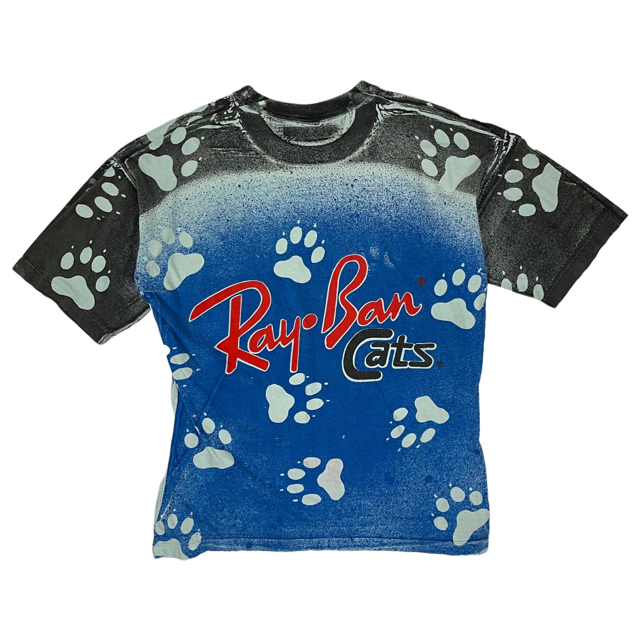 Ray-Ban Cats All Over Print Promo Tee - Size XL – Snafu Studios