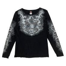 Load image into Gallery viewer, Women&#39;s Harley Davidson Up In Smoke Long Sleeve - Size L
