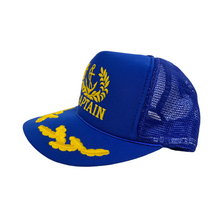 Load image into Gallery viewer, Captian&#39;s Trucker Hat - Adjustable
