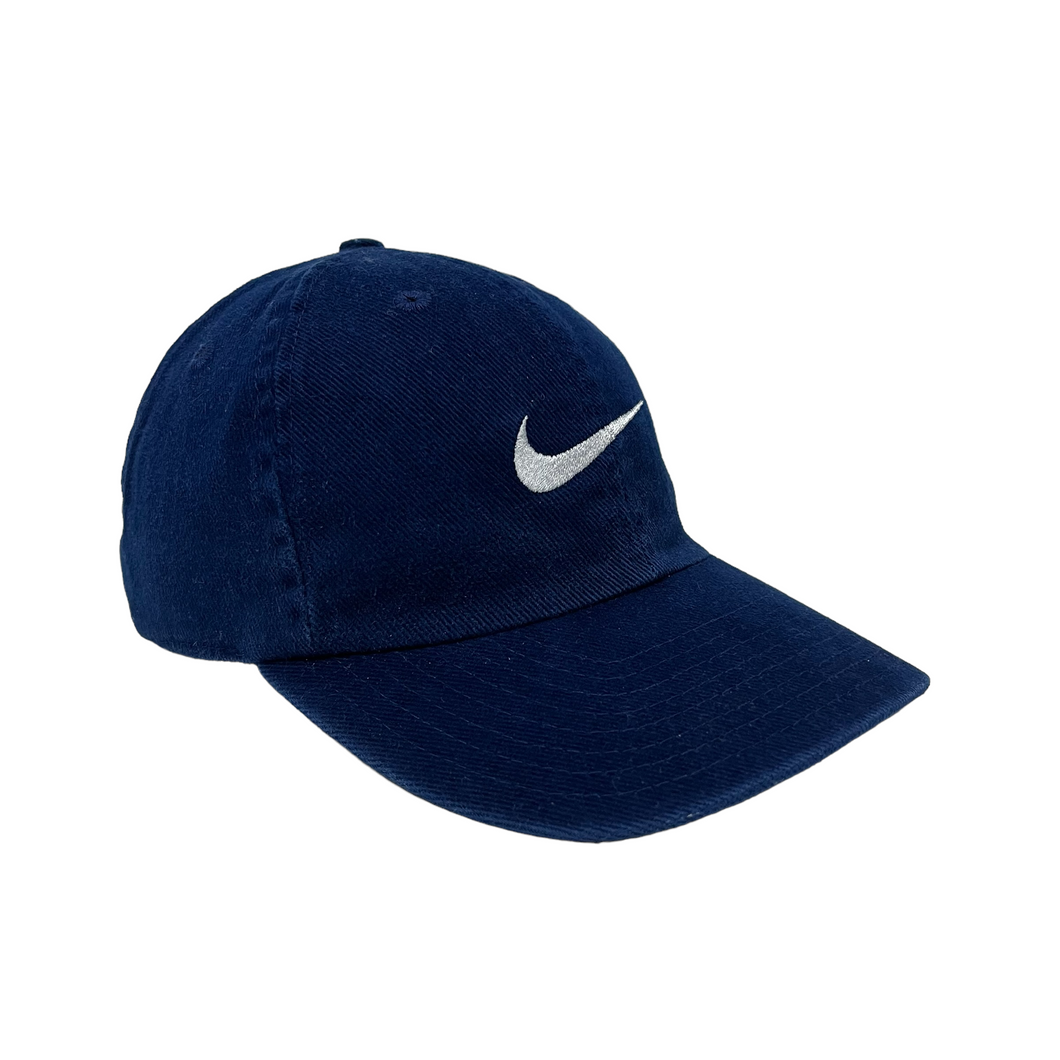 Nike Swoosh Logo Strap Back Hat - Adjustable