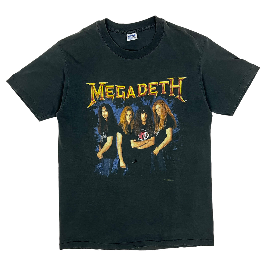 1991 Megadeth Anarchy Tee - Size XL