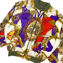 Load image into Gallery viewer, Regal Silk Bomber Jacket - Size M
