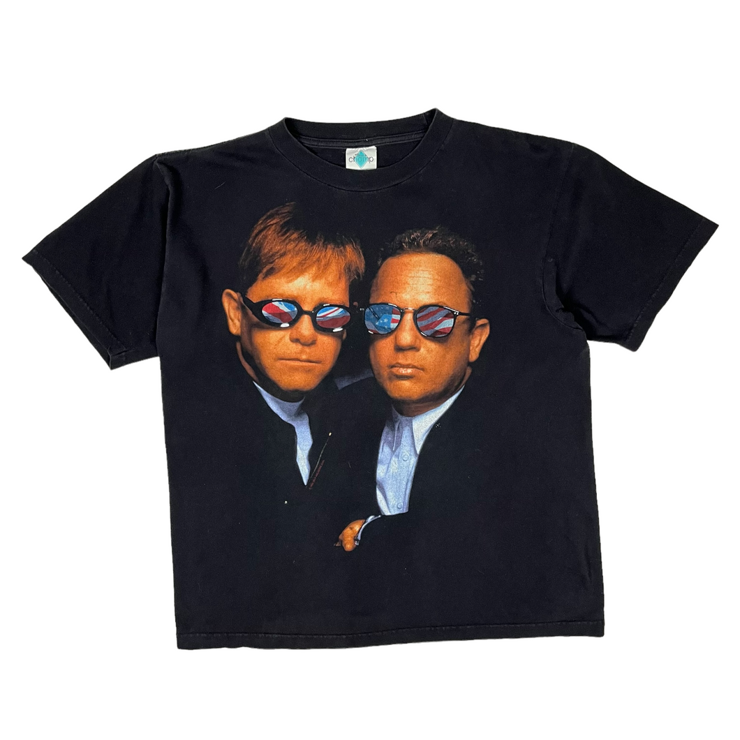 1995 Elton John & Billy Joel Spring Tour Tee - Size L