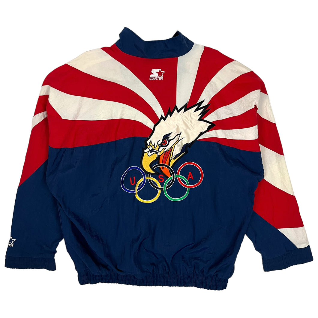 Starter Olympic Games Eagle Windbreaker Jacket - Size XL
