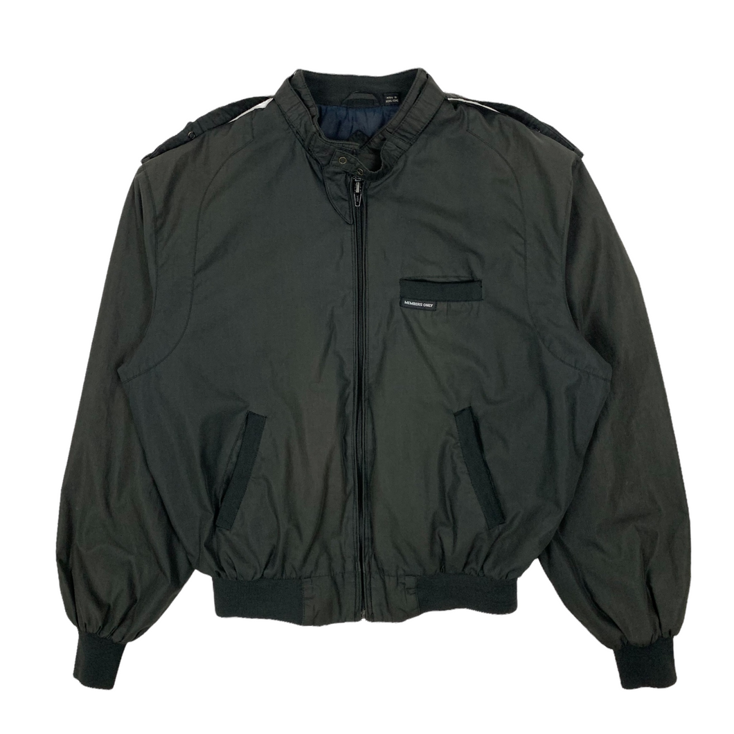 Members Only Cafe Racer Jacket - Size M/L