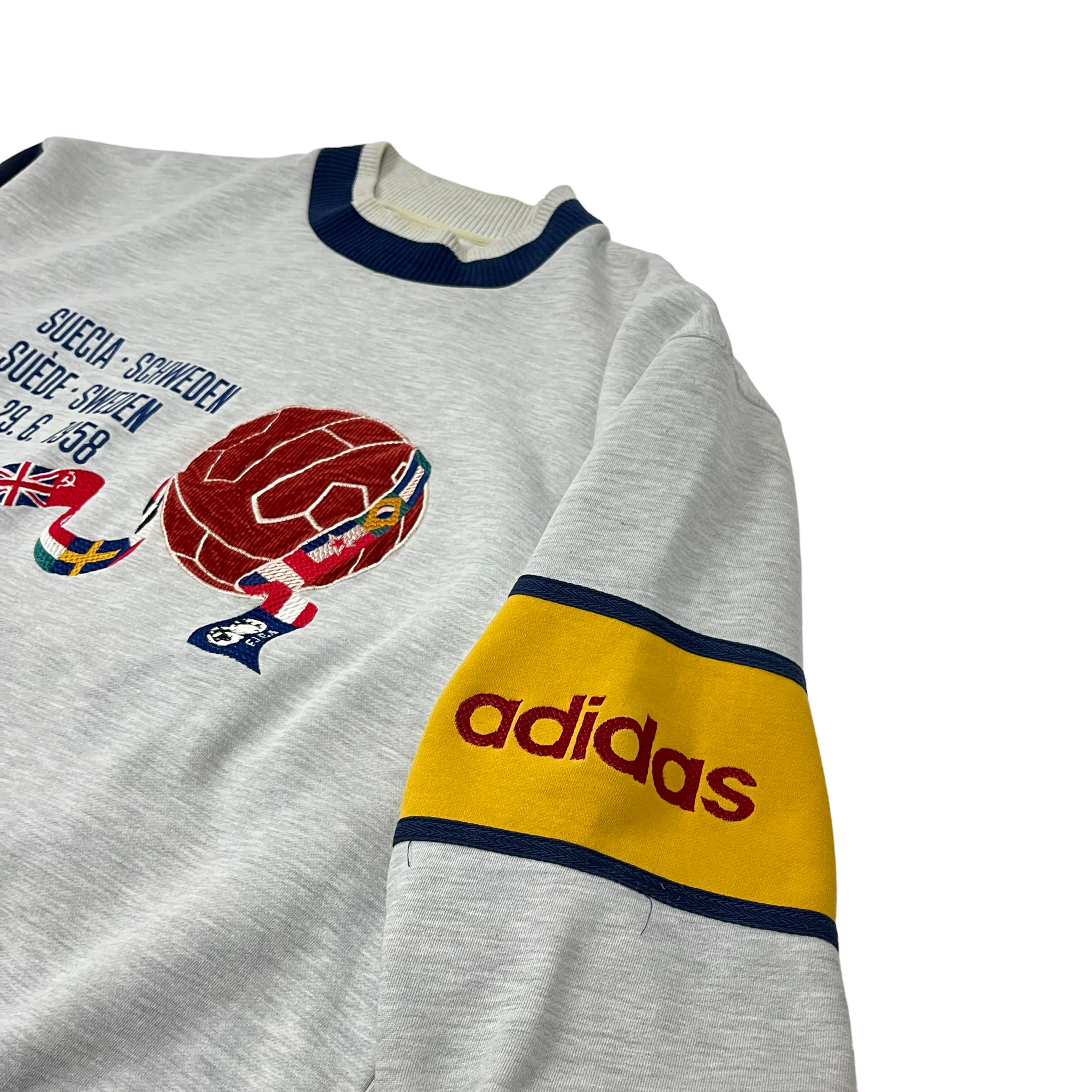 Adidas 1958 Sweden World Cup Crewneck Sweatshirt - Size L – Snafu 