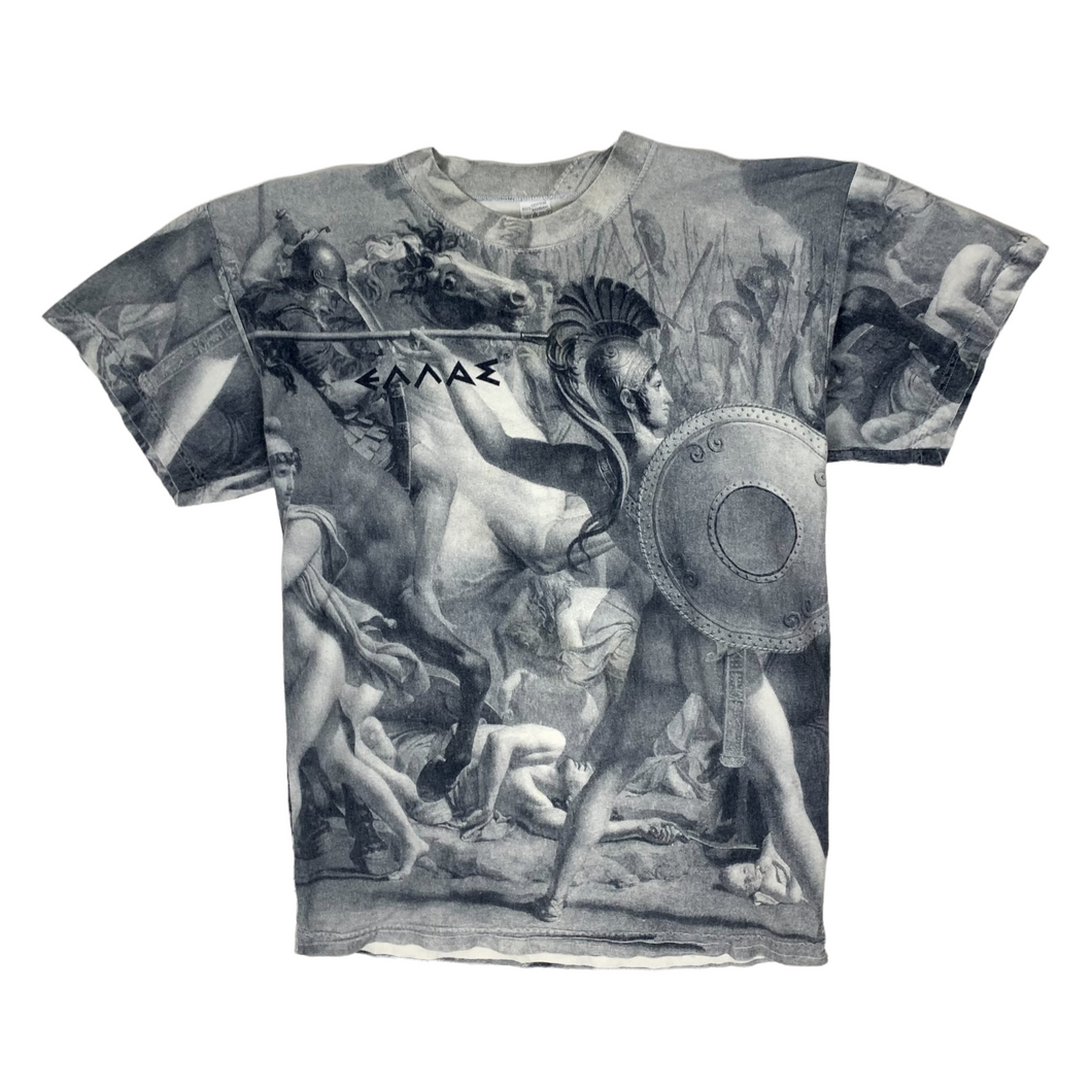 Ancient Greece All Over Print Tee - Size L