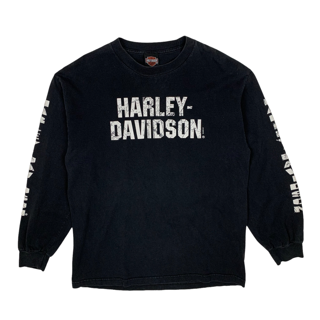 2008 Harley Davidson Long Sleeve Shirt - Size L