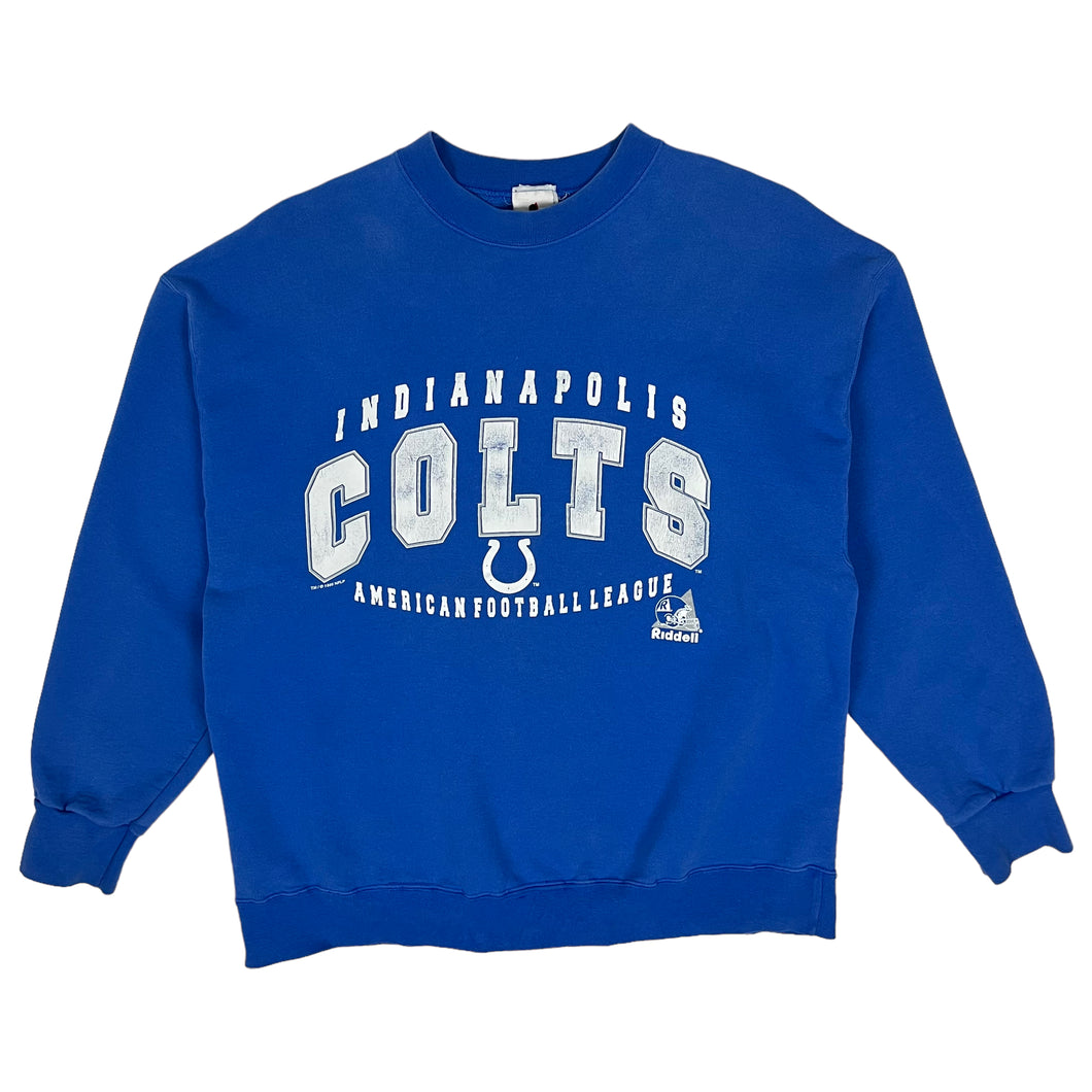 1996 Indianapolis Colts Crewneck Sweatshirt - Size L