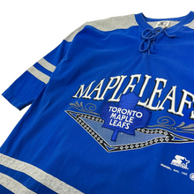 Load image into Gallery viewer, 1992 Toronto Maple Leafs Starter Cotton Jersey - Size XL

