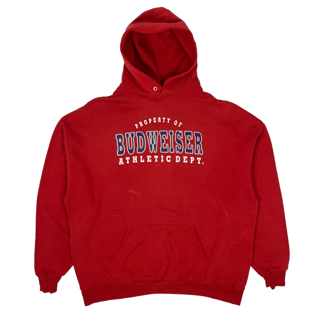 2000 Budweiser Athletic Department Hoodie - Size 2XL