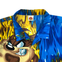 Load image into Gallery viewer, 2003 Taz All Over Print Flame Shirt - Size XL
