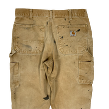 Load image into Gallery viewer, Destroyed Carhartt Dungaree Double Knee Work Pants - Size 31&quot;
