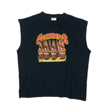 Load image into Gallery viewer, Cowboy Beer Raw Hem Tank Top - Size L
