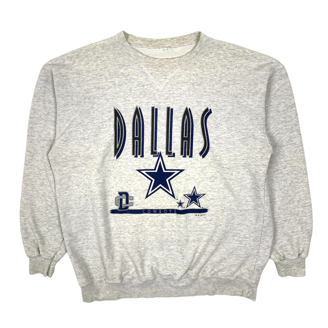 1993 Dallas Cowboys Football Crewneck Sweatshirt - Size L