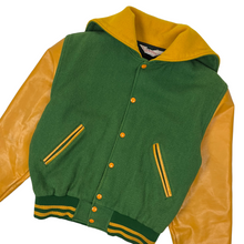 Load image into Gallery viewer, Hooded Varsity Jacket - Size M
