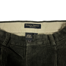 Load image into Gallery viewer, Banana Republic Smithfield Corduroy Pleated Trousers - Size 31&quot;
