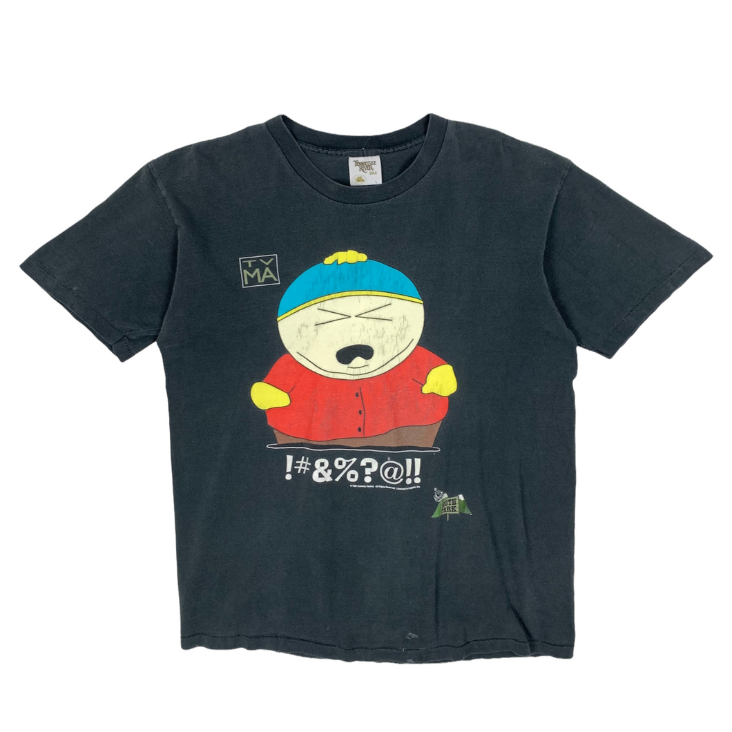 1997 South Park !#&%?@!! Cartman Tee - Size XL