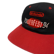 Load image into Gallery viewer, Nintendo Powerfest 94 Snap Back Hat - Adjustable
