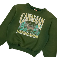 Load image into Gallery viewer, Canadian Marshlands Nature Crewneck Sweatshirt - Size S

