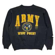 Load image into Gallery viewer, Distressed West Point Army Crewneck Sweatshirt - Size L
