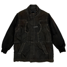 Load image into Gallery viewer, A/W 2001 Rick Owens SLAB Sherpa Lined Parka Jacket - Size XL
